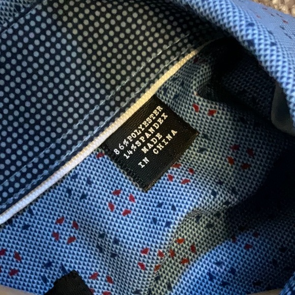 WRK 4-way stretch men’s shirt, dresses up or down! NWOT. - Picture 6 of 6